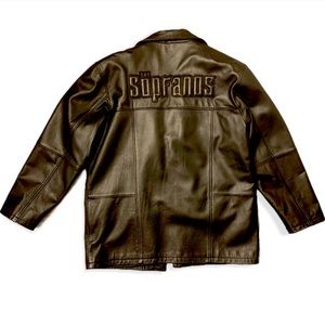 Sopranos Leather Jacket Black XXL